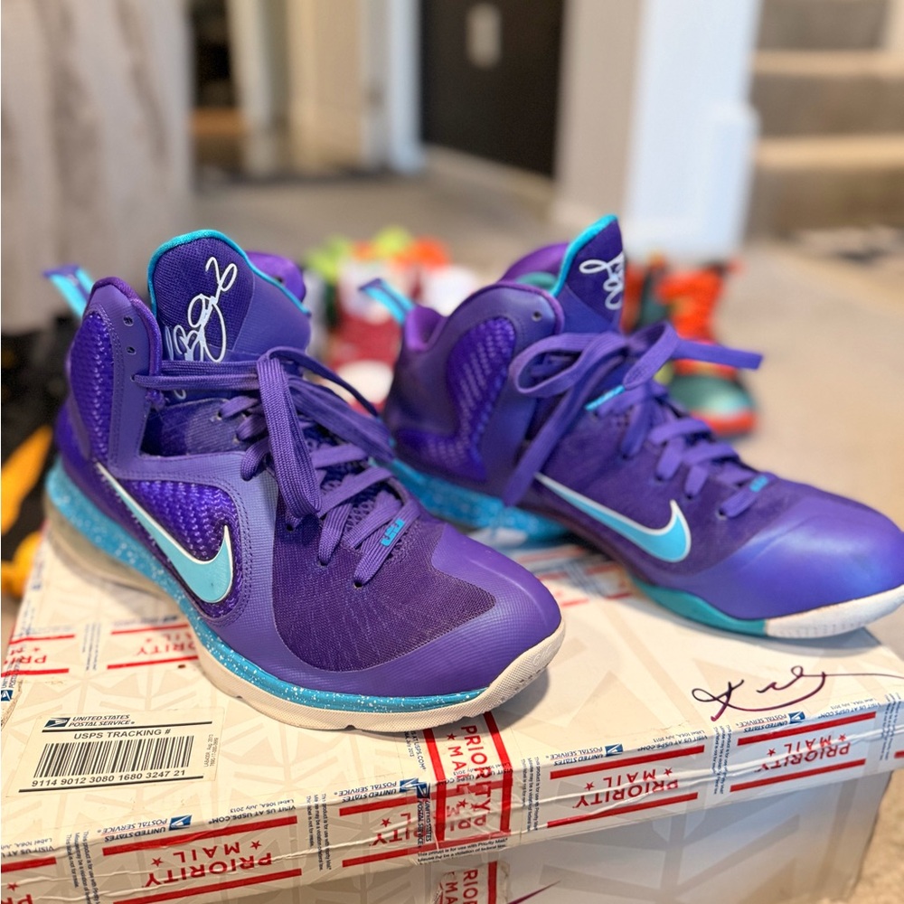 Nike LeBron 9 "Summit Lake Hornets" size 11 no box